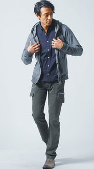 40代メンズにおすすめのカーキパンツコーデ