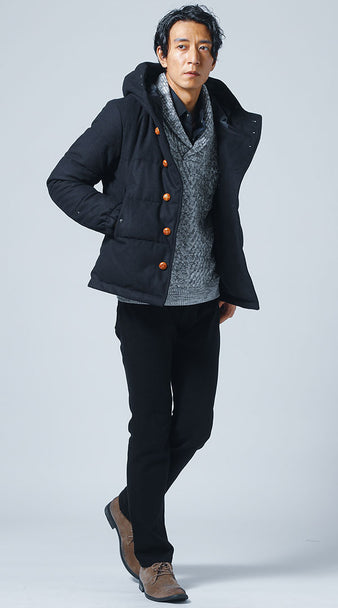 コート メンズ ハイブランド