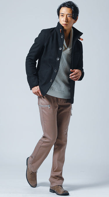 スリムブーツカットのかっこいい正解コーデ