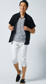 メンズにおすすめのスリッポンコーディネート