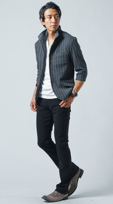 40代メンズにおすすめ、人気ブランドのズボンコーデ例