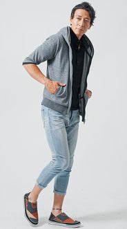 メンズにおすすめのスリッポンコーディネート