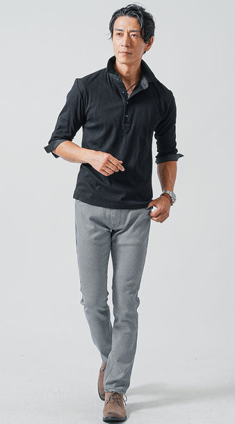 40代におすすめのきれいめなメンズファッションの例