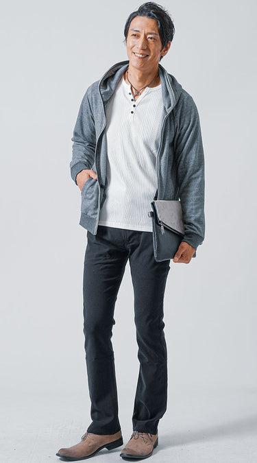 全身コーデが垢抜ける2つのコツを使ったお手本コーデ