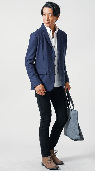 きれいめなアイテムを取り入れた30代メンズにおすすめの秋服のコーデ