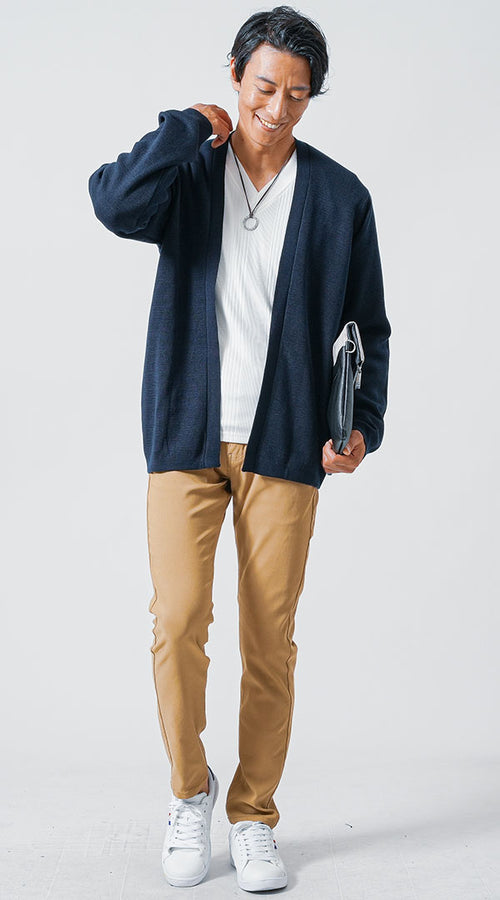 30代男性におすすめのきれいめカーディガンコーデ