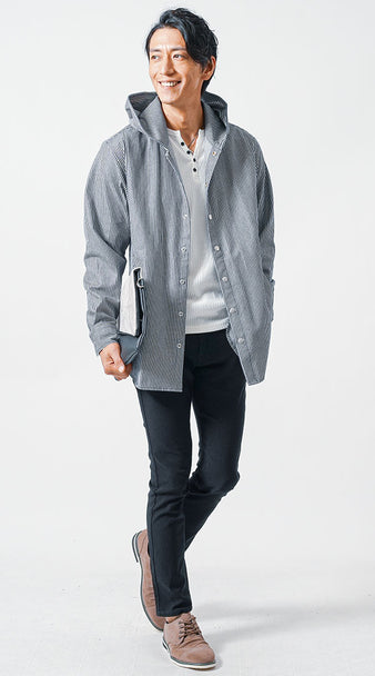 40代におすすめのきれいめな秋メンズファッションの例