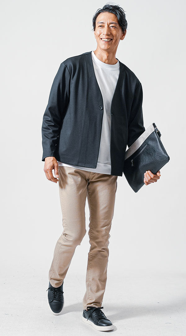 50代メンズファッションのおしゃれな秋コーデ