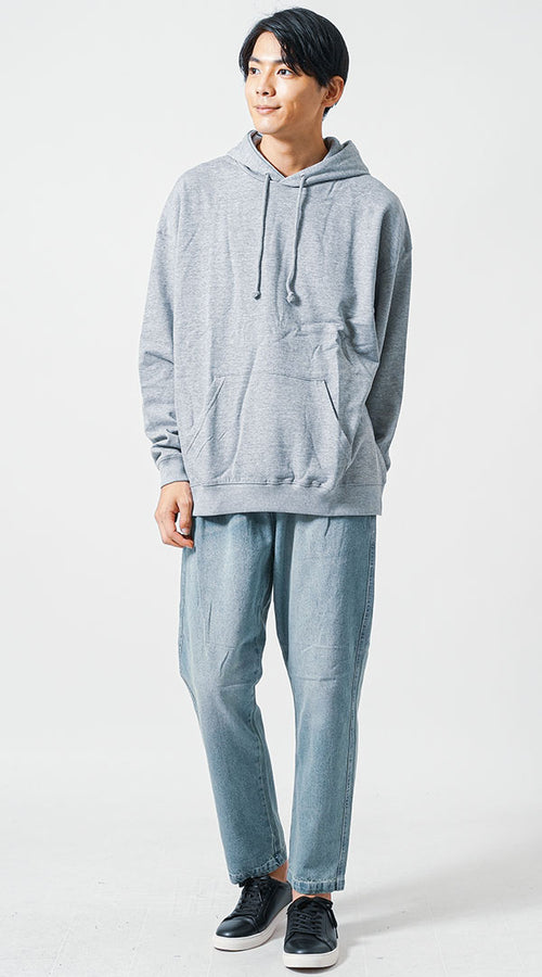 メンズにおすすめのトレンドパーカーコーデ