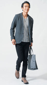 秋の水族館デートコーデ