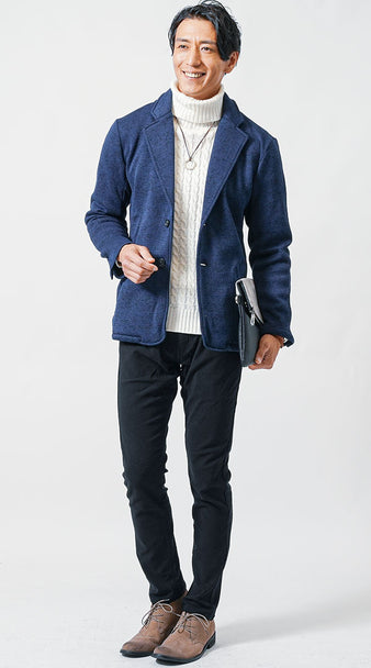 気温10度時の50代メンズにおすすめの服装の例