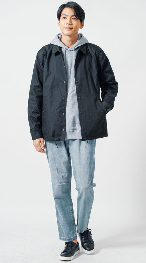 30代メンズにおすすめの黒ジャケットコーデ