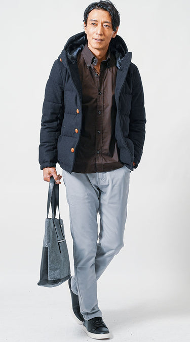 40代メンズにおすすめの冬アウターコーデ