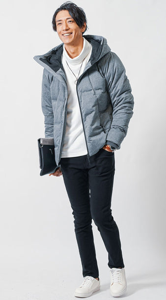 冬のメンズ全身コーデ