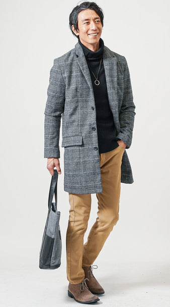 イケオジ ファッション 冬 コーデ