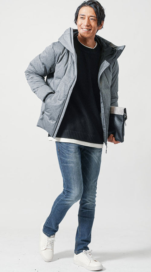 メンズにおすすめのニットコーデ