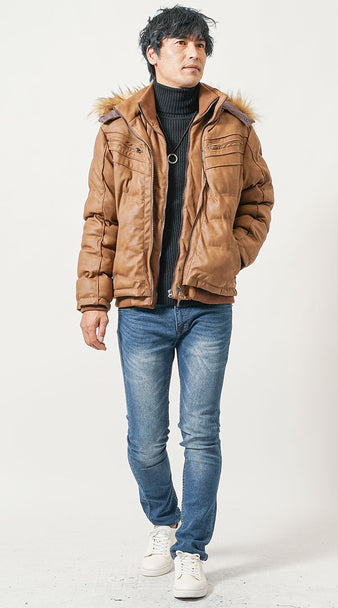 タートルネック　メンズ　50代