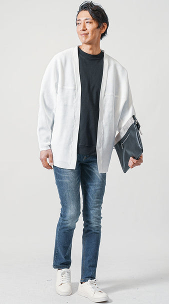 筋肉質・ガッチリ体型の春コーデ