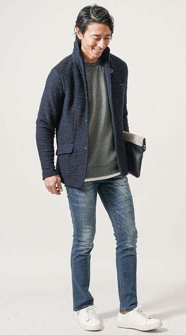 40代メンズにおすすめのジーンズコーデの例