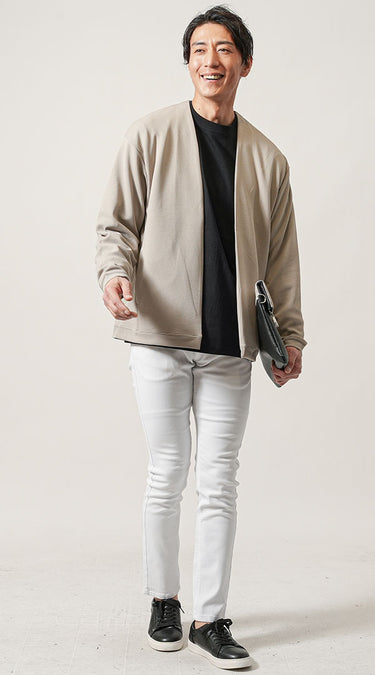 30代メンズにおすすめなパンツ秋コーデ例