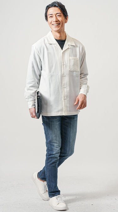 30代メンズにおすすめなパンツ春コーデ例