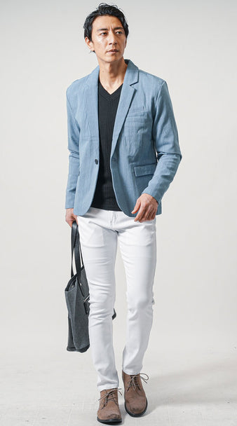 40代メンズにおすすめのデニムジャケットコーデ