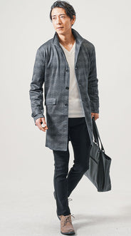 冬服のメンズコーディネート例