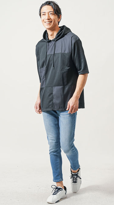 50代メンズにおすすめのサマーパーカーのコーデ例