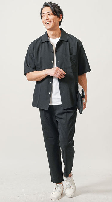 30代メンズにおすすめセットアップのコーデ例