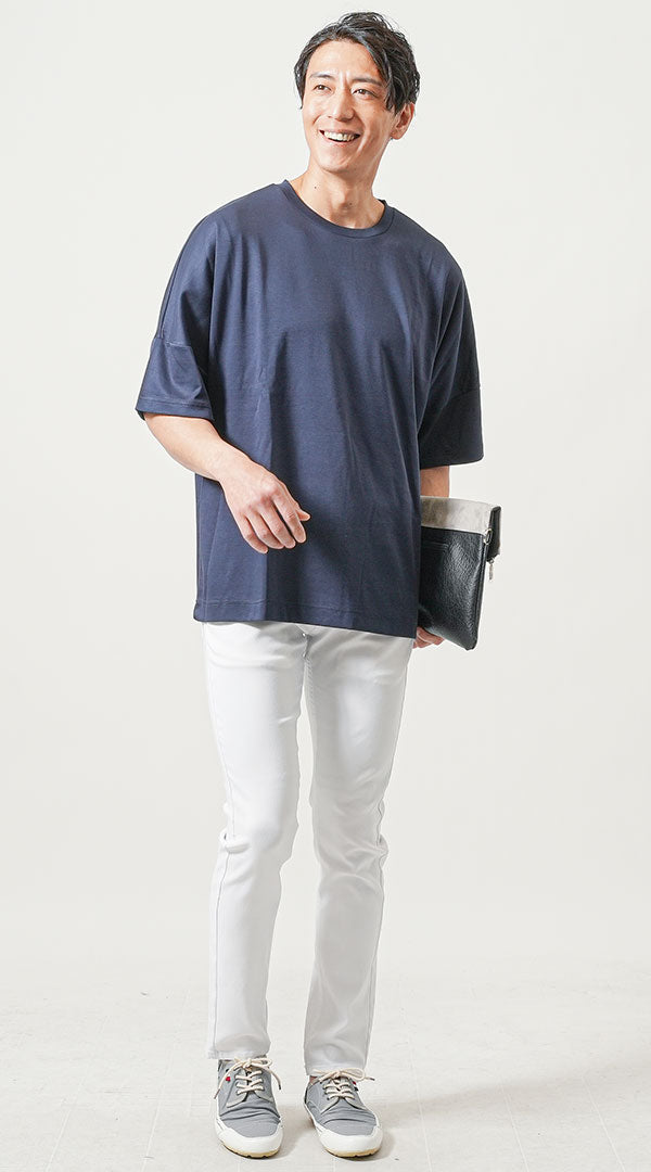メンズにおすすめのイケオジTシャツコーデ