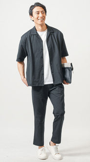 春のおすすめ全身コーデメンズ