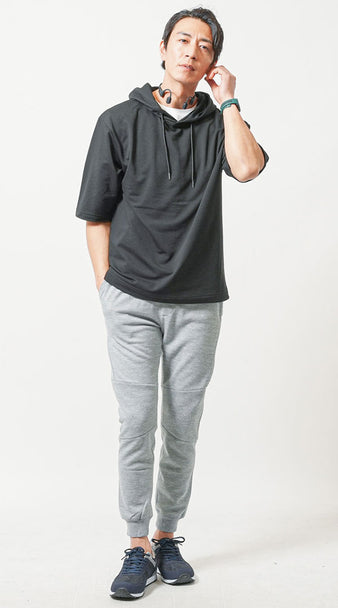 スポーツファッション メンズ コーデ