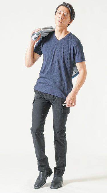 40代メンズにおすすめ、人気ブランドのズボンコーデ例