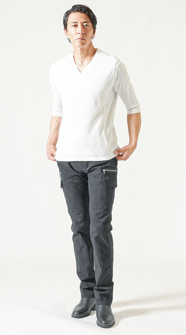 40代メンズにおすすめ、人気ブランドのズボンコーデ例