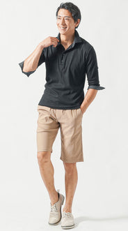 子供っぽく見せないシートパンツコーデ紹介