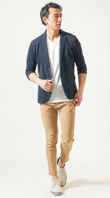 40代におすすめのきれいめなメンズファッションの例