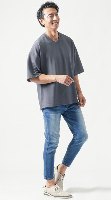 40代メンズにおすすめのジーンズコーデの例