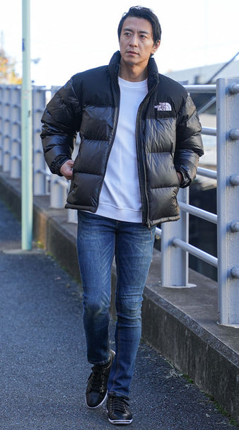 メンズにおすすめの気温1度に適したダウンジャケットの服装