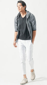 最低気温20度の私服・カジュアルメンズコーデ例