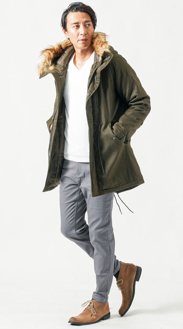 スマートで垢抜けた大人の冬コーデ