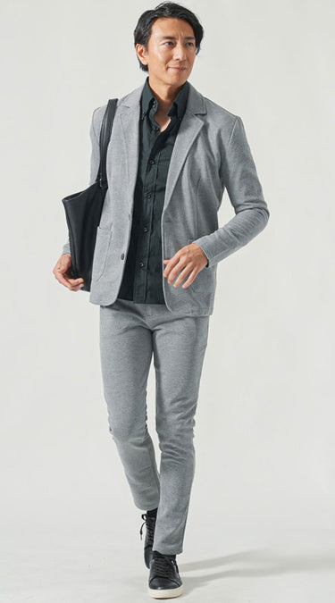 大人メンズに人気のセットアップコーデ