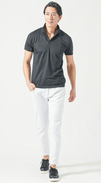 洗練されたカジュアルコーディネート