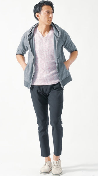 50代メンズにおすすめの気温24度の服装