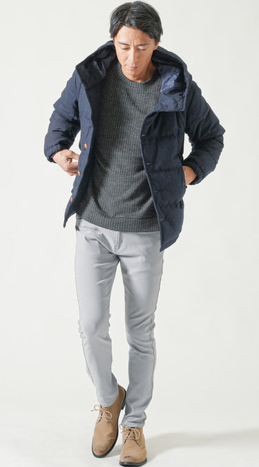 ５０代男性が合わせやすいチノパンコーデ