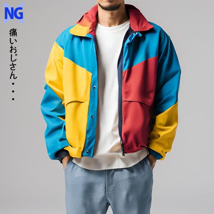 50代男性が痛いおじさんに見えるコーデ例