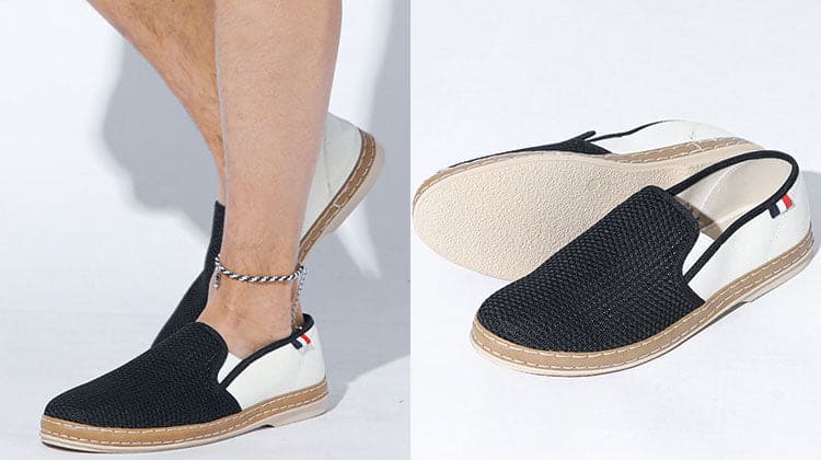 50代 ファッション 靴　スニーカー　スリッポン