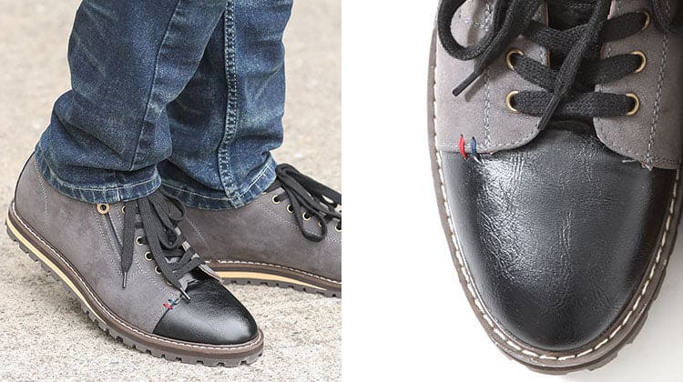 50代 ファッション 靴　スエードシューズ