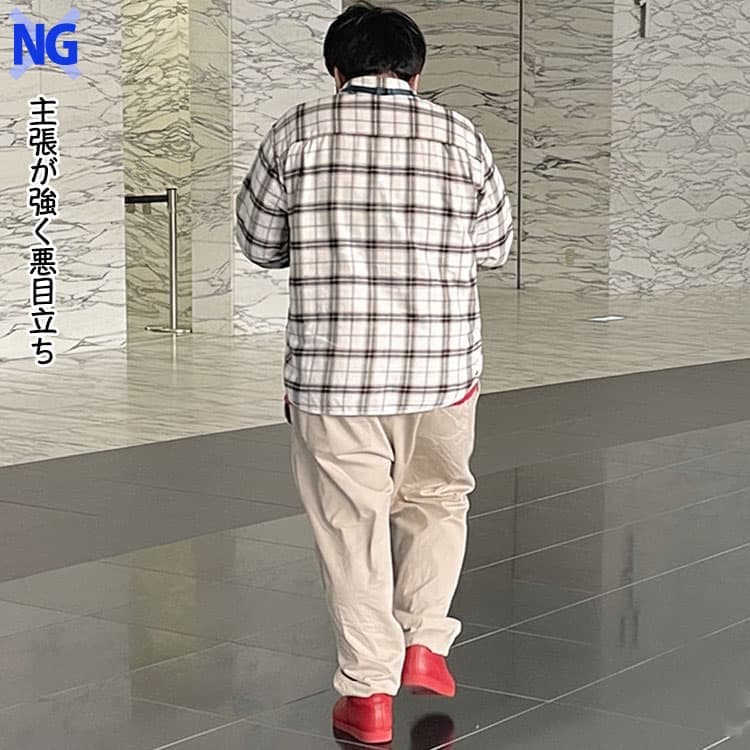メンズの派手なブランド靴失敗例