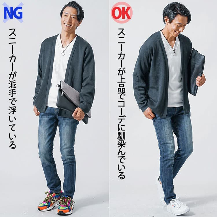 メンズのブランドスニーカーOKNG比較