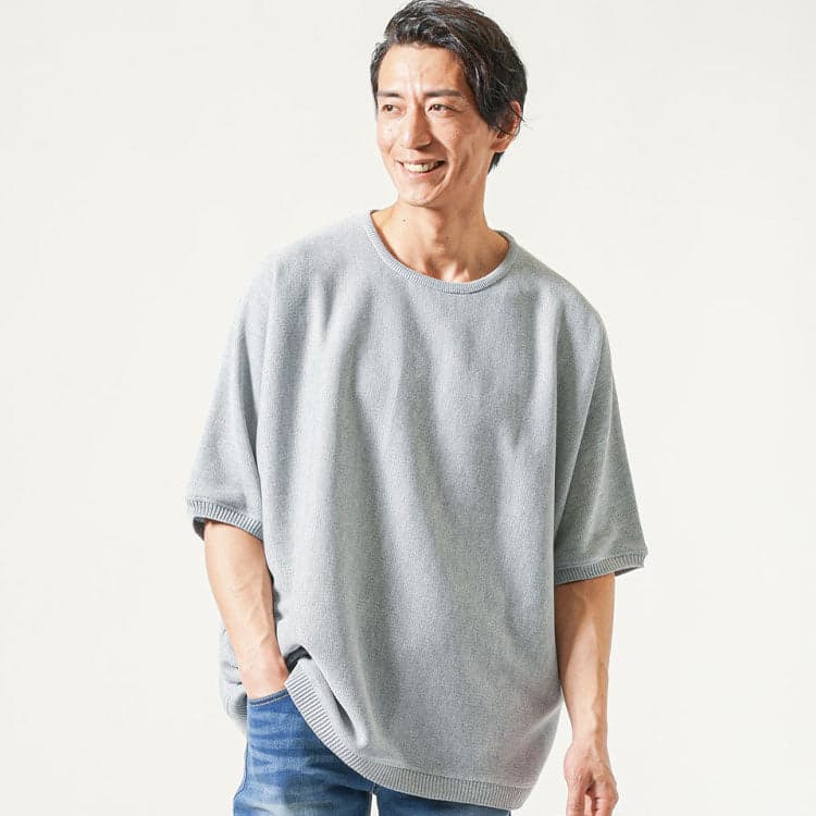 40代メンズにおすすめのかぶりタイプのサマーニット